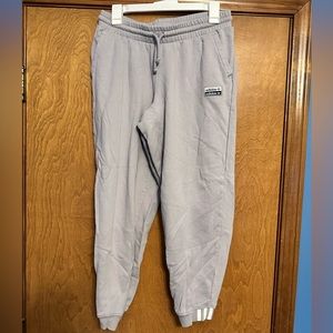 adidas sweatpants light purple